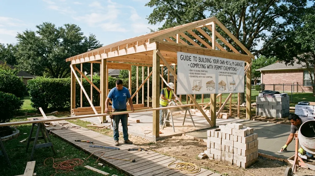 découvrez comment construire un garage de 40 m² sans permis de construire grâce à nos étapes simples et conseils pratiques pour réussir votre projet en toute légalité.