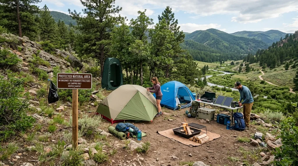 découvrez les conditions légales à respecter pour créer un camping sur un terrain non constructible et assurer la conformité de votre projet.
