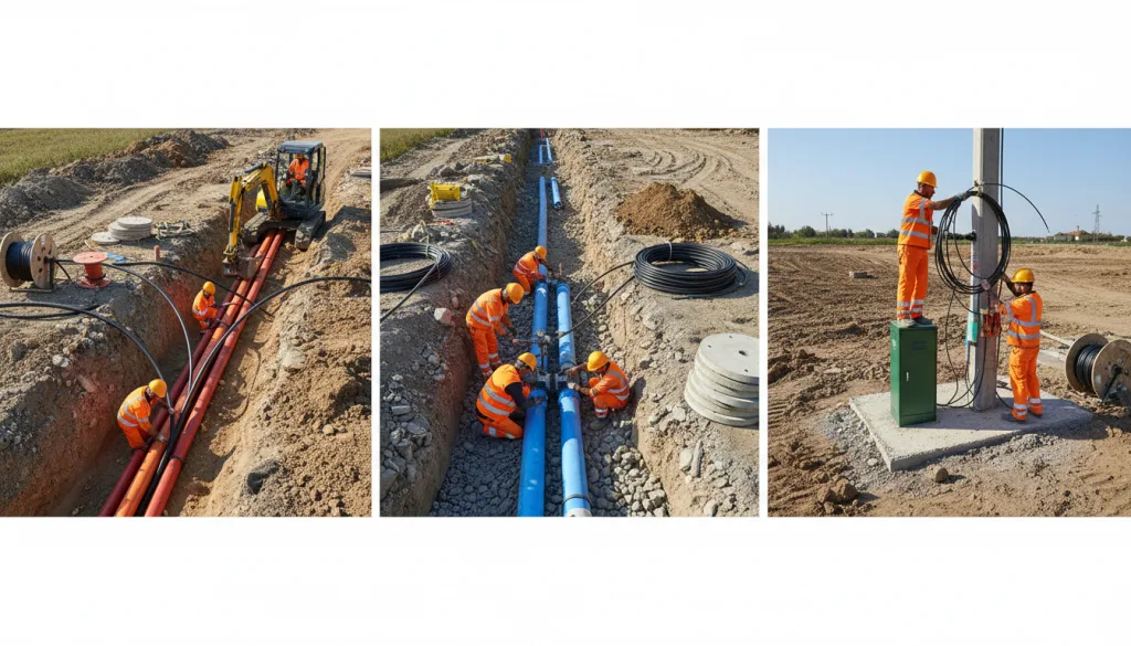 découvrez les étapes clés pour la viabilisation de votre terrain, incluant les raccordements essentiels à l'électricité (edf), à l'eau et au téléphone pour préparer votre projet de construction.