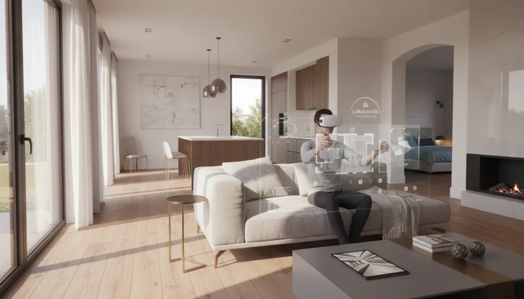 découvrez la visite virtuelle maison lamaison360 et révolutionnez votre recherche immobilière grâce à une expérience immersive et interactive unique.