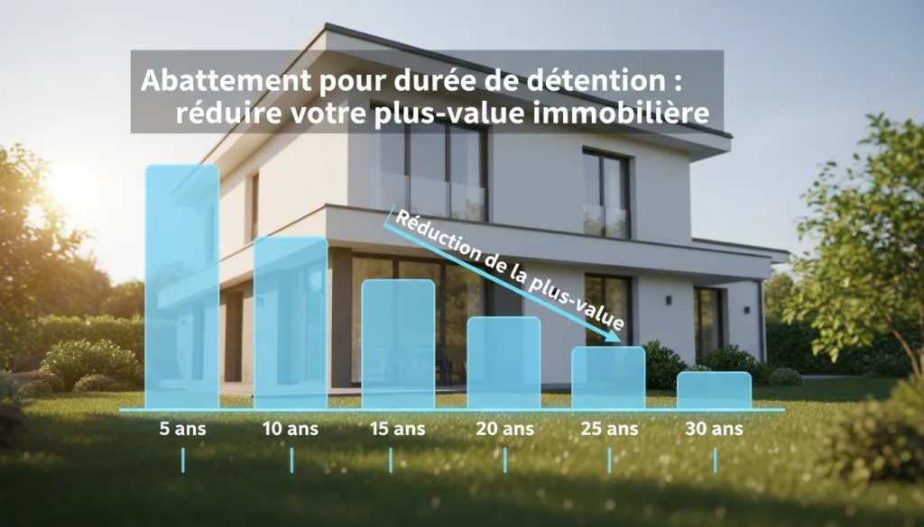 découvrez comment bénéficier de l'abattement pour durée de détention afin de réduire votre plus-value immobilière et optimiser la fiscalité lors de la vente de votre bien.